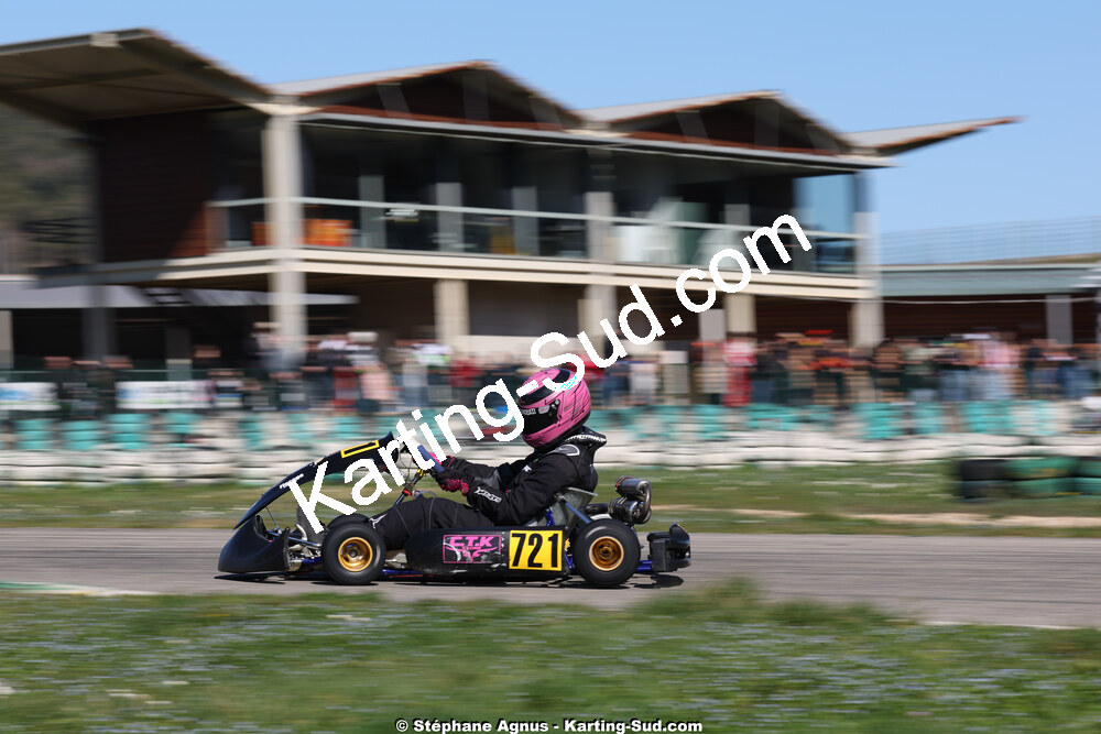 1 & 2/03/2025 : 1ère manche du Championnat du Sud au Pôle Mécanique Karting d’Alès (photos Stéphane Agnus) 2025 — karting