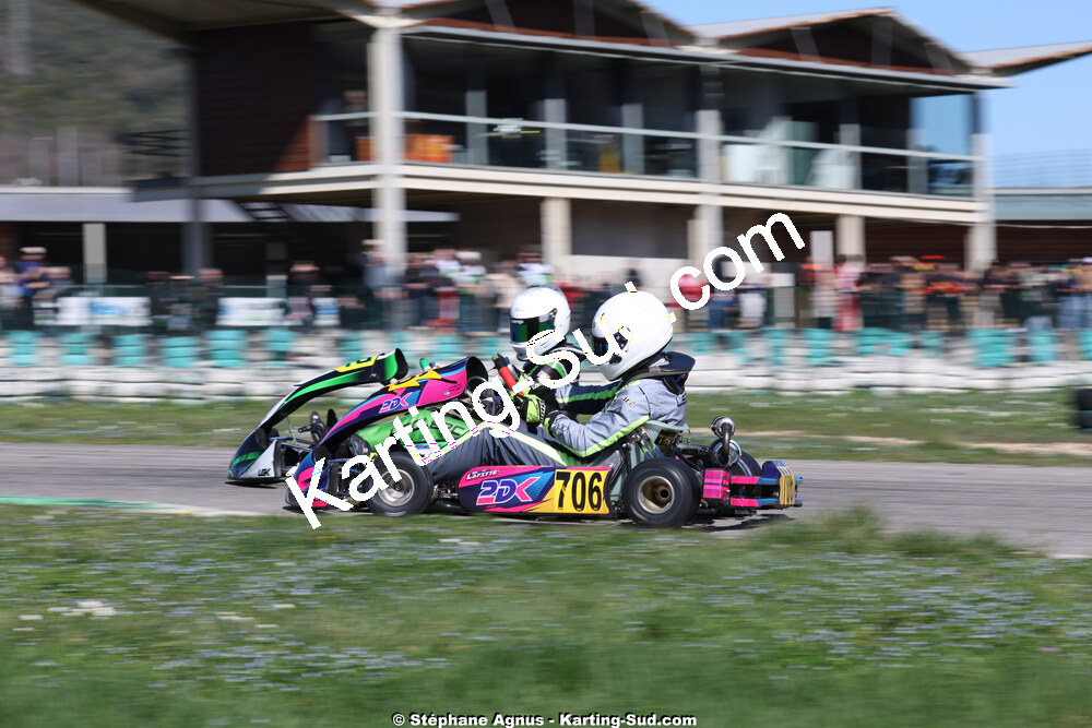 1 & 2/03/2025 : 1ère manche du Championnat du Sud au Pôle Mécanique Karting d’Alès (photos Stéphane Agnus) 2025 — karting