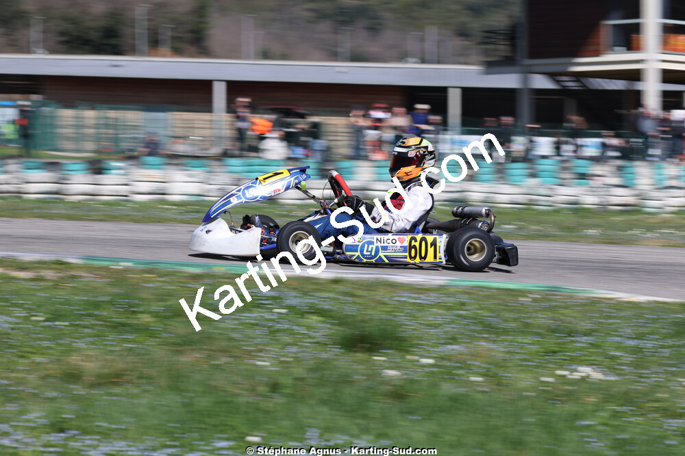 1 & 2/03/2025 : 1ère manche du Championnat du Sud au Pôle Mécanique Karting d’Alès (photos Stéphane Agnus) 2025 — karting