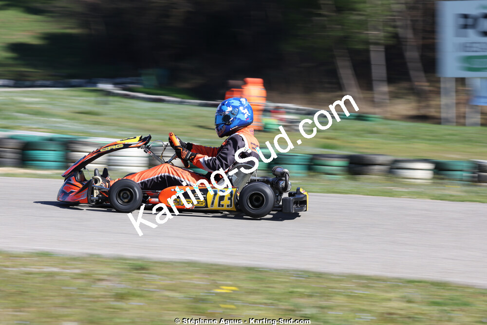 1 & 2/03/2025 : 1ère manche du Championnat du Sud au Pôle Mécanique Karting d’Alès (photos Stéphane Agnus) 2025 — karting