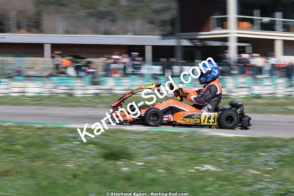 1 & 2/03/2025 : 1ère manche du Championnat du Sud au Pôle Mécanique Karting d’Alès (photos Stéphane Agnus) 2025 — karting