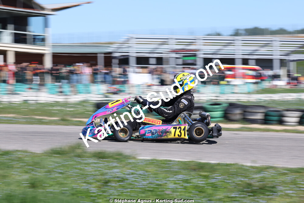 1 & 2/03/2025 : 1ère manche du Championnat du Sud au Pôle Mécanique Karting d’Alès (photos Stéphane Agnus) 2025 — karting
