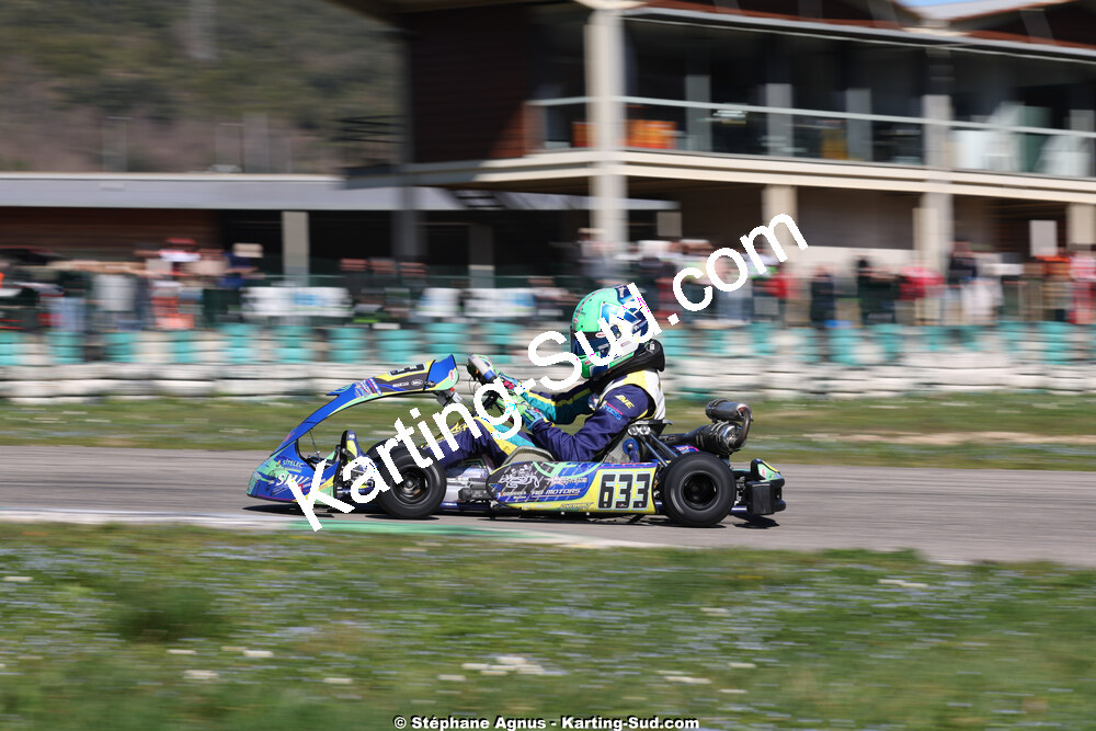 1 & 2/03/2025 : 1ère manche du Championnat du Sud au Pôle Mécanique Karting d’Alès (photos Stéphane Agnus) 2025 — karting