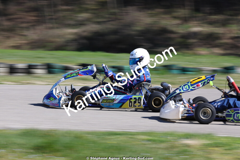 1 & 2/03/2025 : 1ère manche du Championnat du Sud au Pôle Mécanique Karting d’Alès (photos Stéphane Agnus) 2025 — karting