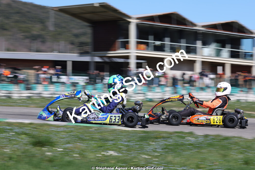 1 & 2/03/2025 : 1ère manche du Championnat du Sud au Pôle Mécanique Karting d’Alès (photos Stéphane Agnus) 2025 — karting