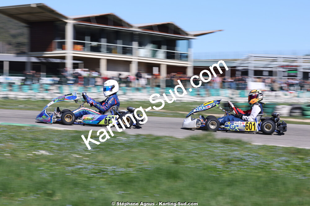 1 & 2/03/2025 : 1ère manche du Championnat du Sud au Pôle Mécanique Karting d’Alès (photos Stéphane Agnus) 2025 — karting