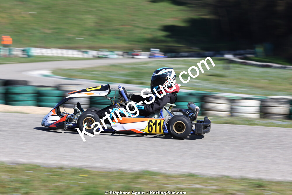 1 & 2/03/2025 : 1ère manche du Championnat du Sud au Pôle Mécanique Karting d’Alès (photos Stéphane Agnus) 2025 — karting