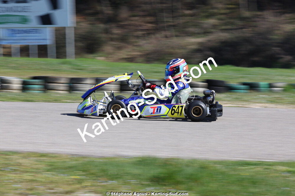 1 & 2/03/2025 : 1ère manche du Championnat du Sud au Pôle Mécanique Karting d’Alès (photos Stéphane Agnus) 2025 — karting
