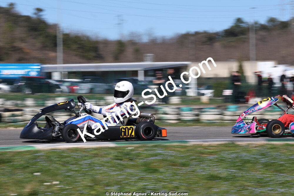 1 & 2/03/2025 : 1ère manche du Championnat du Sud au Pôle Mécanique Karting d’Alès (photos Stéphane Agnus) 2025 — karting