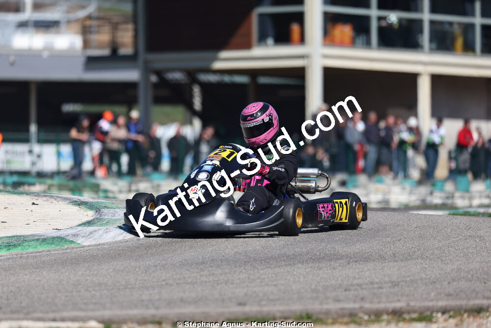 1 & 2/03/2025 : 1ère manche du Championnat du Sud au Pôle Mécanique Karting d’Alès (photos Stéphane Agnus) 2025 — karting