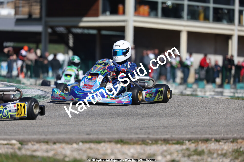 1 & 2/03/2025 : 1ère manche du Championnat du Sud au Pôle Mécanique Karting d’Alès (photos Stéphane Agnus) 2025 — karting