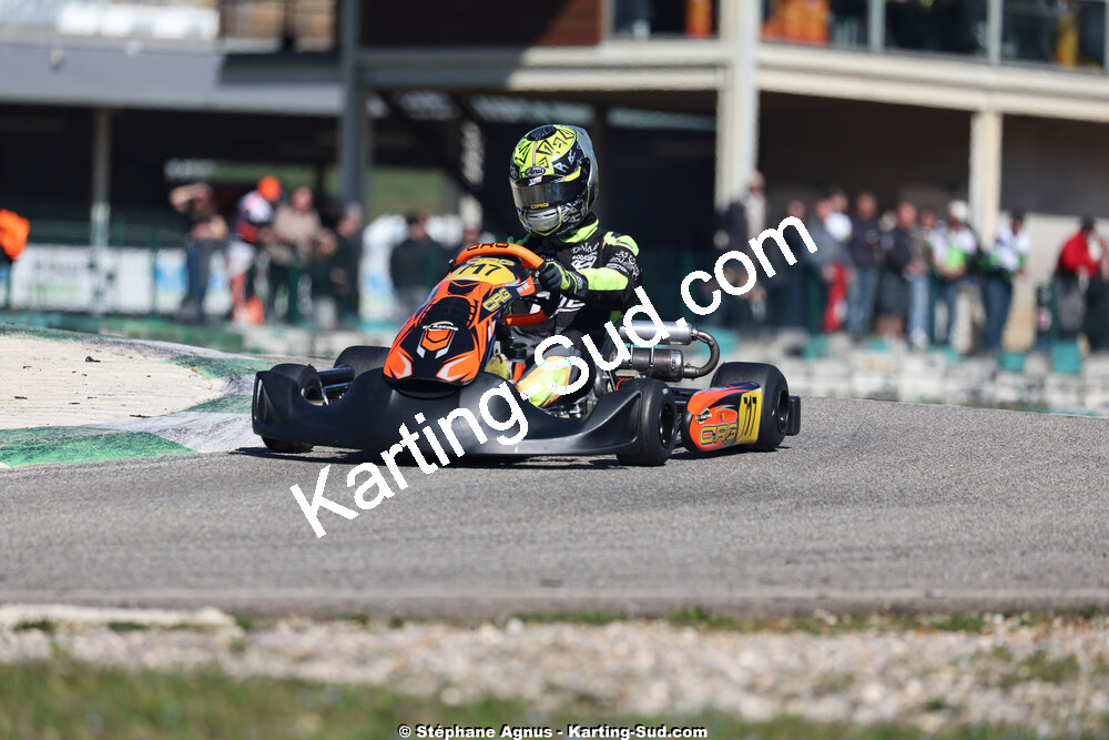 1 & 2/03/2025 : 1ère manche du Championnat du Sud au Pôle Mécanique Karting d’Alès (photos Stéphane Agnus) 2025 — karting