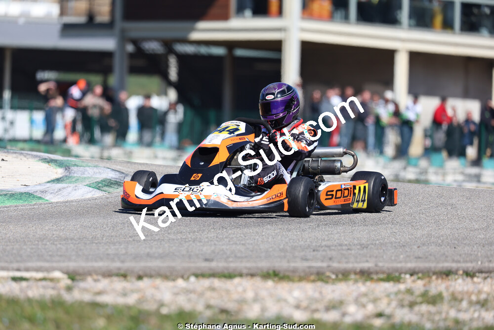 1 & 2/03/2025 : 1ère manche du Championnat du Sud au Pôle Mécanique Karting d’Alès (photos Stéphane Agnus) 2025 — karting