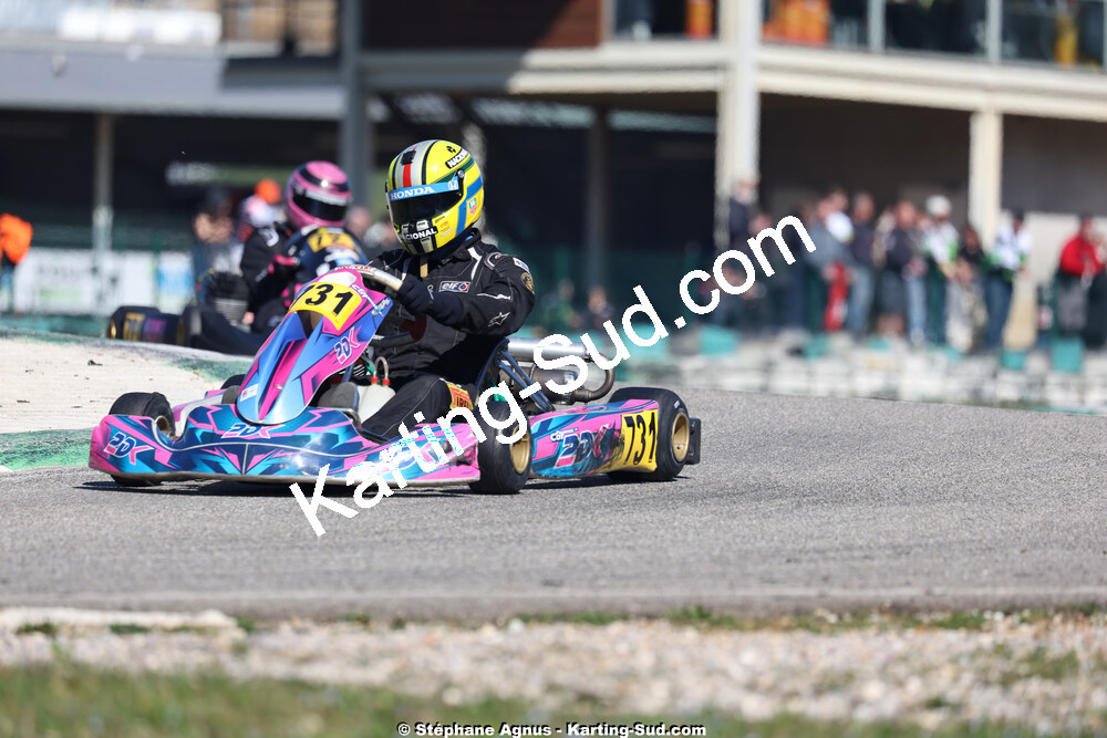 1 & 2/03/2025 : 1ère manche du Championnat du Sud au Pôle Mécanique Karting d’Alès (photos Stéphane Agnus) 2025 — karting