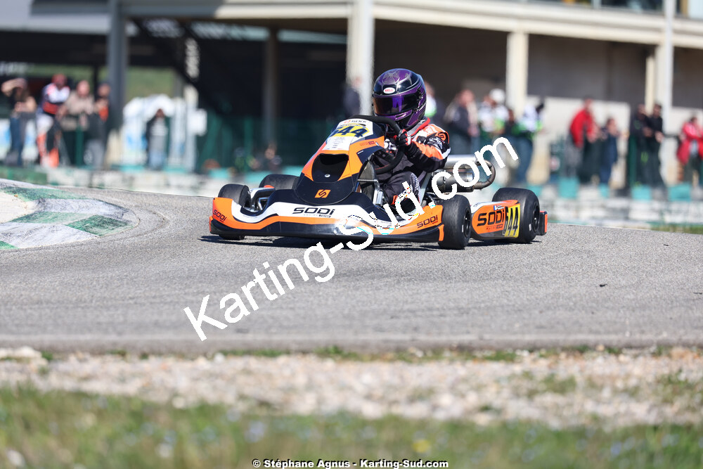 1 & 2/03/2025 : 1ère manche du Championnat du Sud au Pôle Mécanique Karting d’Alès (photos Stéphane Agnus) 2025 — karting