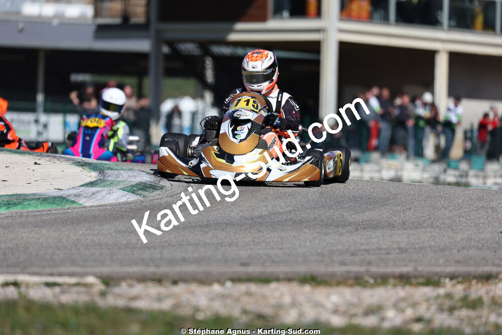 1 & 2/03/2025 : 1ère manche du Championnat du Sud au Pôle Mécanique Karting d’Alès (photos Stéphane Agnus) 2025 — karting