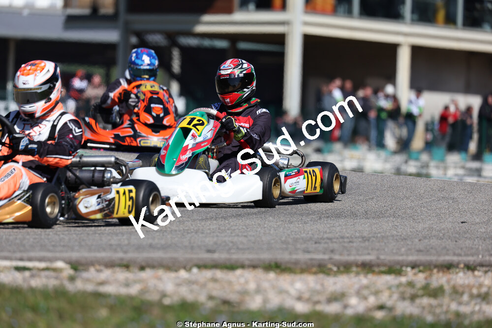 1 & 2/03/2025 : 1ère manche du Championnat du Sud au Pôle Mécanique Karting d’Alès (photos Stéphane Agnus) 2025 — karting