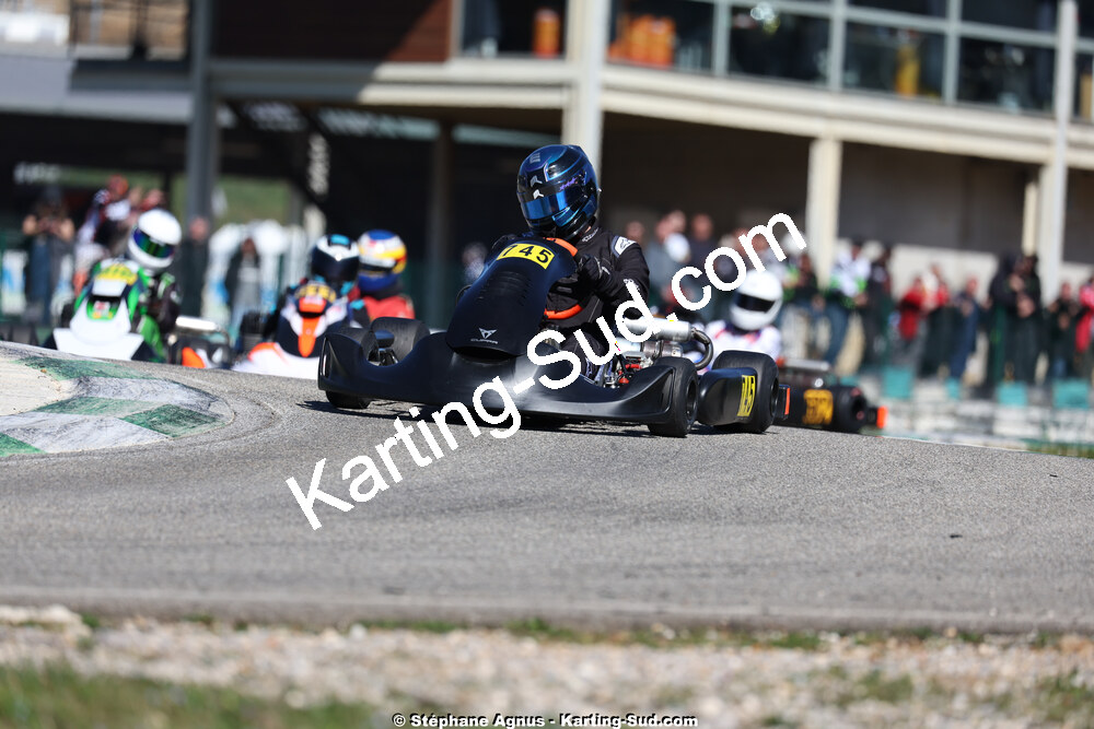 1 & 2/03/2025 : 1ère manche du Championnat du Sud au Pôle Mécanique Karting d’Alès (photos Stéphane Agnus) 2025 — karting