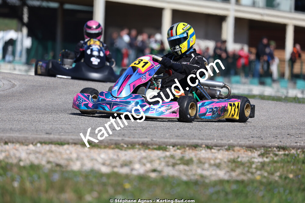 1 & 2/03/2025 : 1ère manche du Championnat du Sud au Pôle Mécanique Karting d’Alès (photos Stéphane Agnus) 2025 — karting