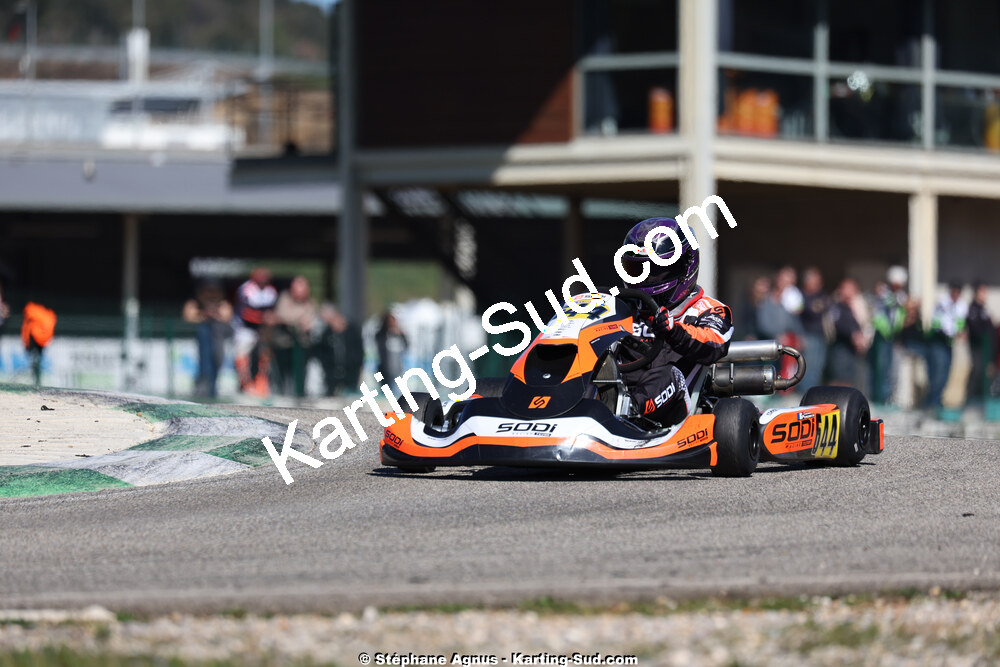 1 & 2/03/2025 : 1ère manche du Championnat du Sud au Pôle Mécanique Karting d’Alès (photos Stéphane Agnus) 2025 — karting
