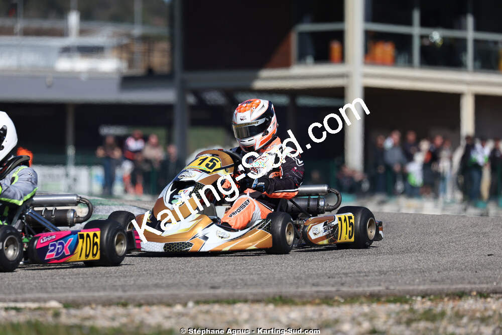 1 & 2/03/2025 : 1ère manche du Championnat du Sud au Pôle Mécanique Karting d’Alès (photos Stéphane Agnus) 2025 — karting