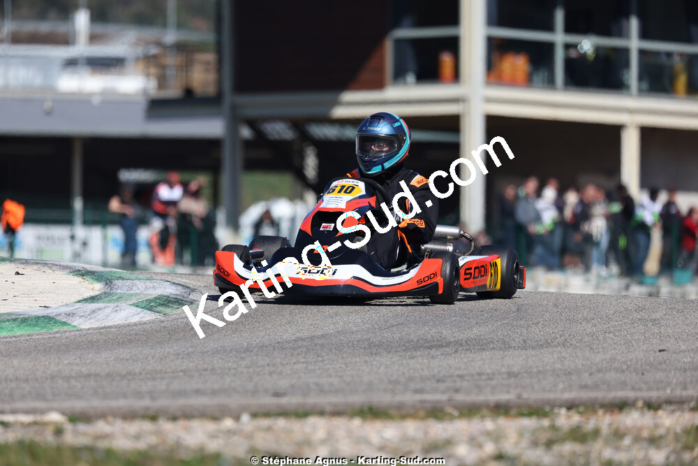 1 & 2/03/2025 : 1ère manche du Championnat du Sud au Pôle Mécanique Karting d’Alès (photos Stéphane Agnus) 2025 — karting