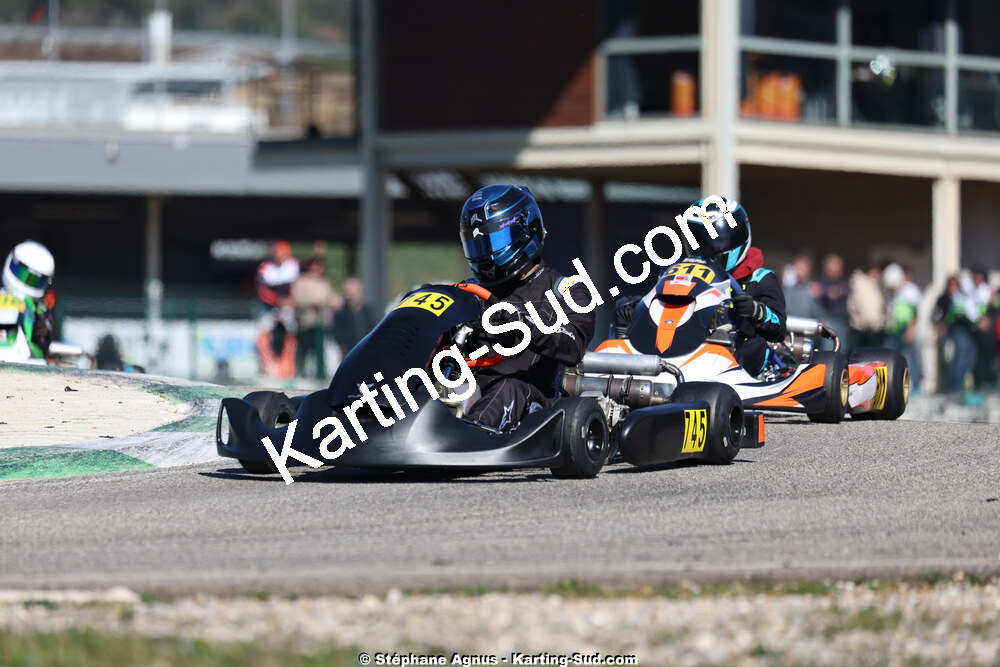 1 & 2/03/2025 : 1ère manche du Championnat du Sud au Pôle Mécanique Karting d’Alès (photos Stéphane Agnus) 2025 — karting