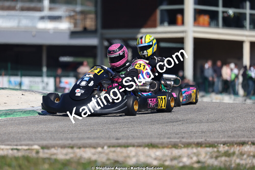 1 & 2/03/2025 : 1ère manche du Championnat du Sud au Pôle Mécanique Karting d’Alès (photos Stéphane Agnus) 2025 — karting