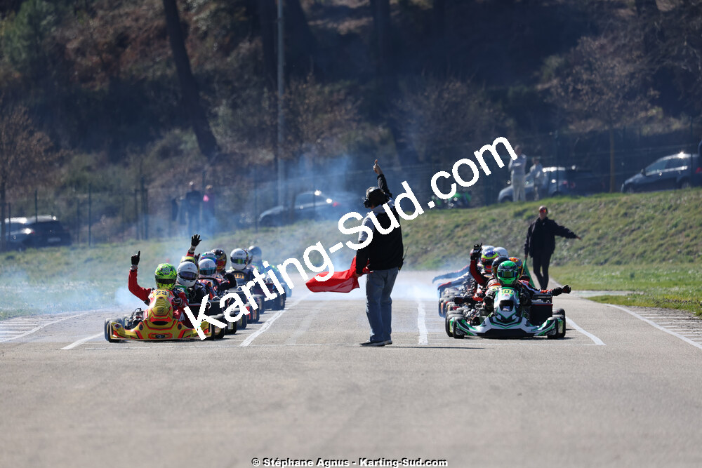 1 & 2/03/2025 : 1ère manche du Championnat du Sud au Pôle Mécanique Karting d’Alès (photos Stéphane Agnus) 2025 — karting