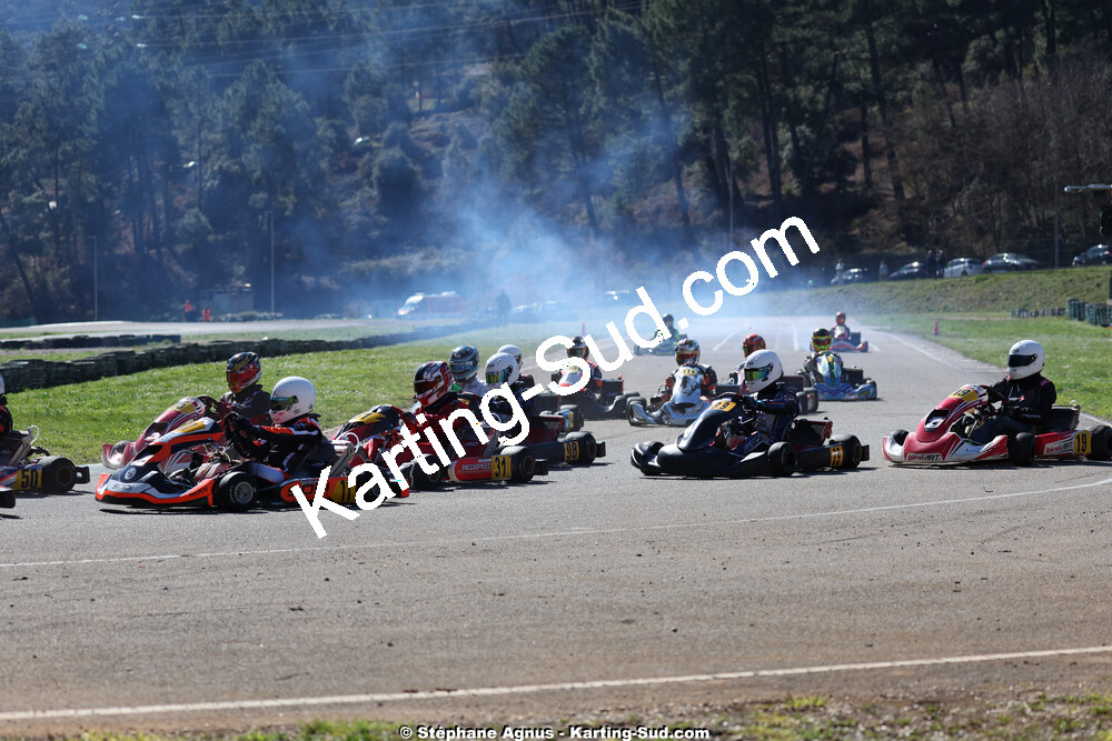 1 & 2/03/2025 : 1ère manche du Championnat du Sud au Pôle Mécanique Karting d’Alès (photos Stéphane Agnus) 2025 — karting