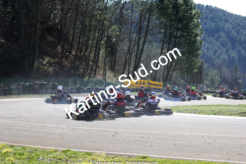 1 & 2/03/2025 : 1ère manche du Championnat du Sud au Pôle Mécanique Karting d’Alès (photos Stéphane Agnus) 2025 — karting