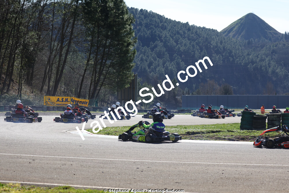 1 & 2/03/2025 : 1ère manche du Championnat du Sud au Pôle Mécanique Karting d’Alès (photos Stéphane Agnus) 2025 — karting