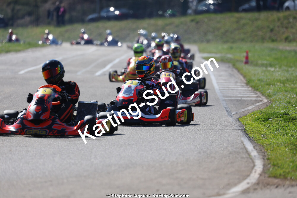 1 & 2/03/2025 : 1ère manche du Championnat du Sud au Pôle Mécanique Karting d’Alès (photos Stéphane Agnus) 2025 — karting