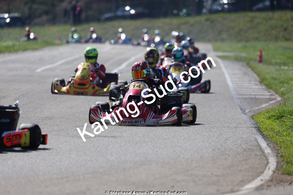 1 & 2/03/2025 : 1ère manche du Championnat du Sud au Pôle Mécanique Karting d’Alès (photos Stéphane Agnus) 2025 — karting