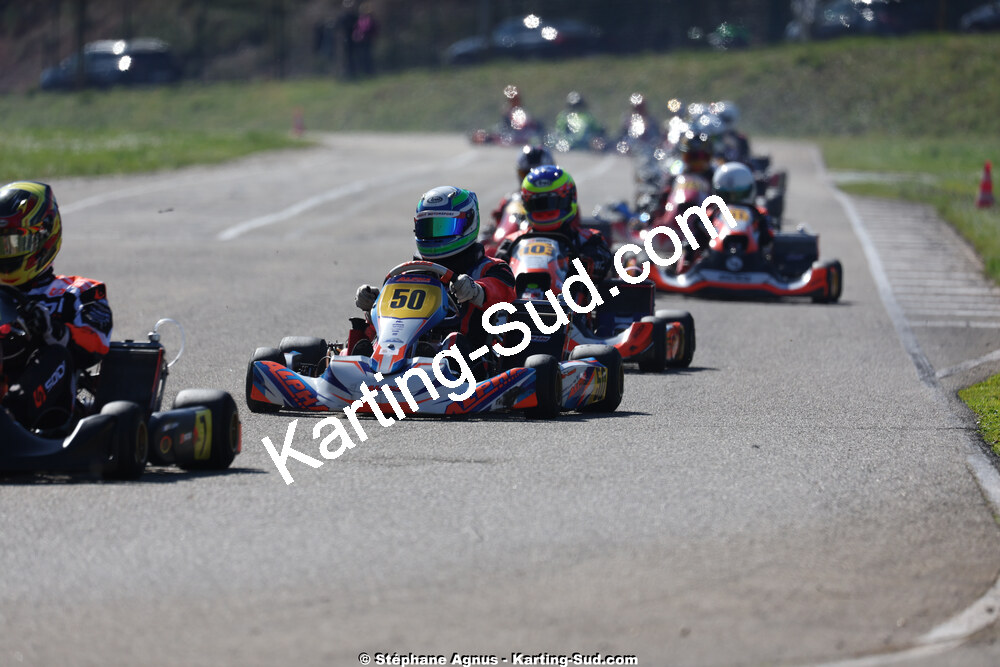 1 & 2/03/2025 : 1ère manche du Championnat du Sud au Pôle Mécanique Karting d’Alès (photos Stéphane Agnus) 2025 — karting