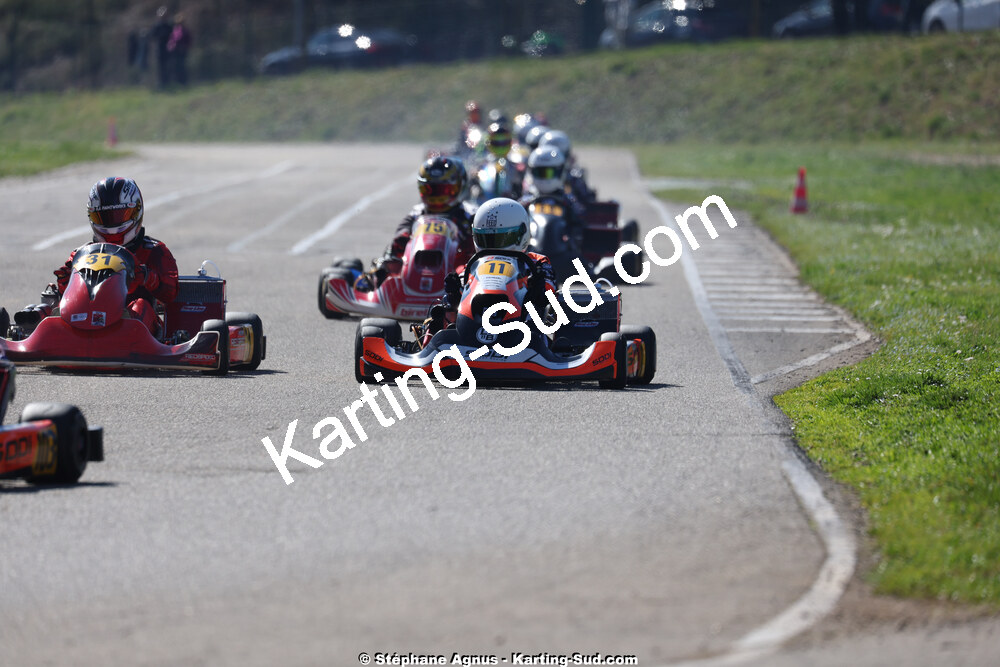1 & 2/03/2025 : 1ère manche du Championnat du Sud au Pôle Mécanique Karting d’Alès (photos Stéphane Agnus) 2025 — karting
