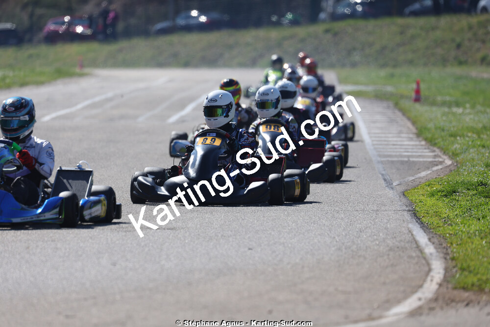 1 & 2/03/2025 : 1ère manche du Championnat du Sud au Pôle Mécanique Karting d’Alès (photos Stéphane Agnus) 2025 — karting