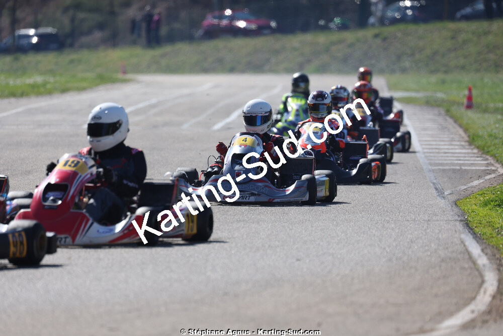1 & 2/03/2025 : 1ère manche du Championnat du Sud au Pôle Mécanique Karting d’Alès (photos Stéphane Agnus) 2025 — karting