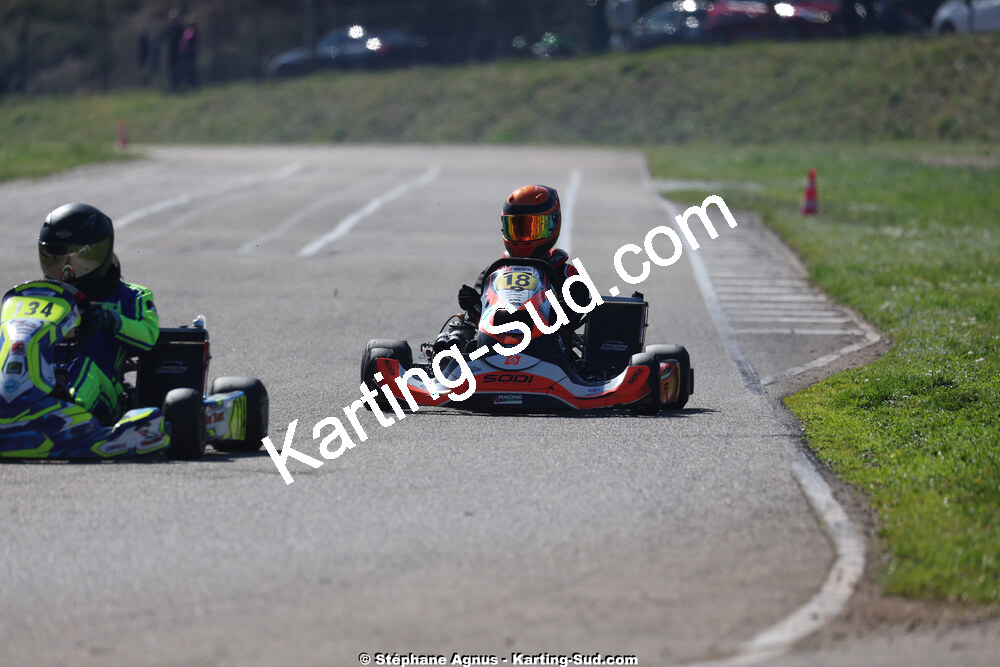 1 & 2/03/2025 : 1ère manche du Championnat du Sud au Pôle Mécanique Karting d’Alès (photos Stéphane Agnus) 2025 — karting