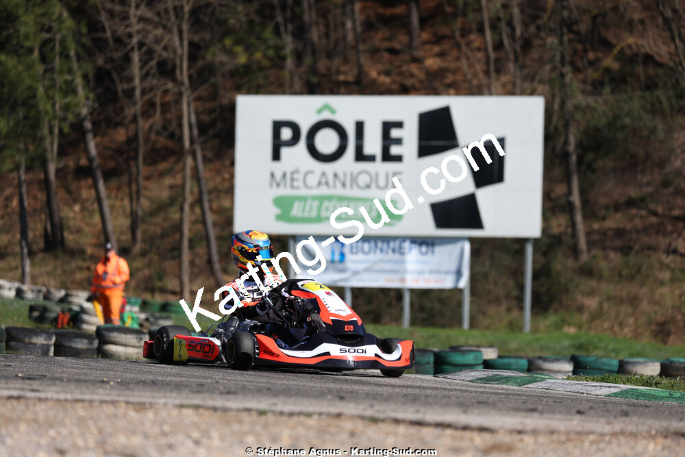 1 & 2/03/2025 : 1ère manche du Championnat du Sud au Pôle Mécanique Karting d’Alès (photos Stéphane Agnus) 2025 — karting