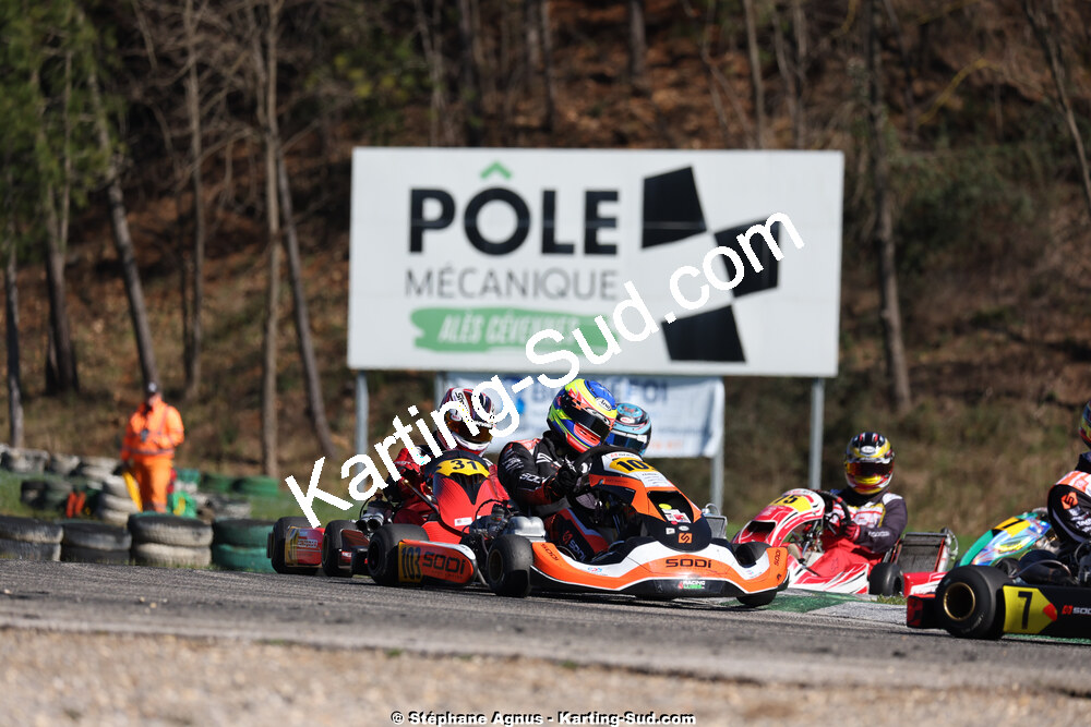 1 & 2/03/2025 : 1ère manche du Championnat du Sud au Pôle Mécanique Karting d’Alès (photos Stéphane Agnus) 2025 — karting