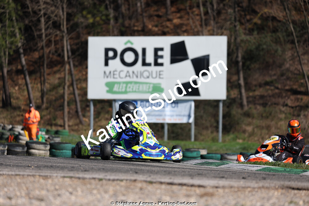 1 & 2/03/2025 : 1ère manche du Championnat du Sud au Pôle Mécanique Karting d’Alès (photos Stéphane Agnus) 2025 — karting