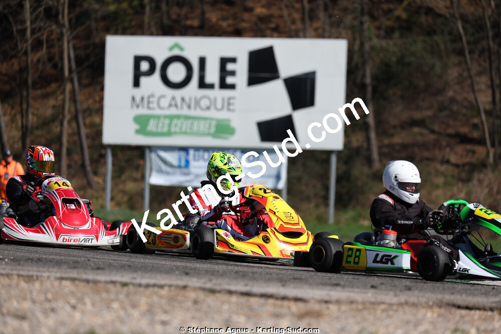 1 & 2/03/2025 : 1ère manche du Championnat du Sud au Pôle Mécanique Karting d’Alès (photos Stéphane Agnus) 2025 — karting