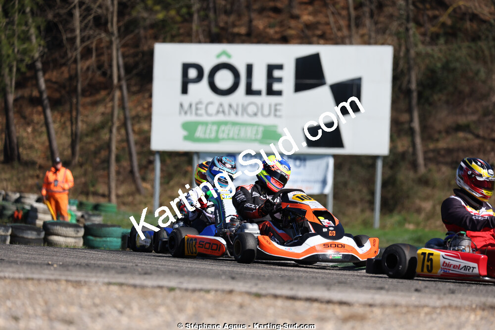 1 & 2/03/2025 : 1ère manche du Championnat du Sud au Pôle Mécanique Karting d’Alès (photos Stéphane Agnus) 2025 — karting