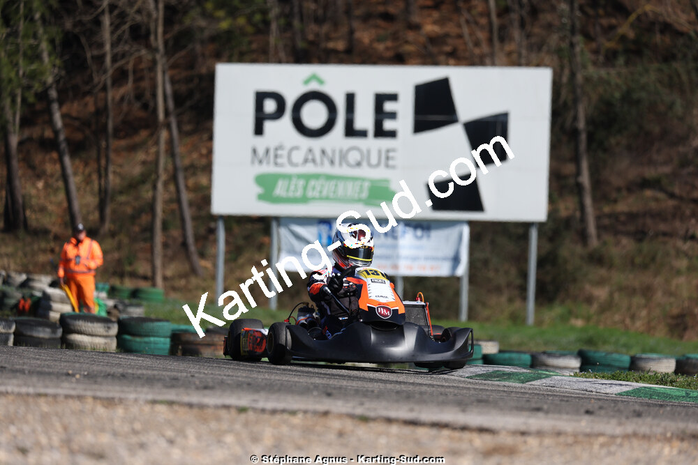 1 & 2/03/2025 : 1ère manche du Championnat du Sud au Pôle Mécanique Karting d’Alès (photos Stéphane Agnus) 2025 — karting