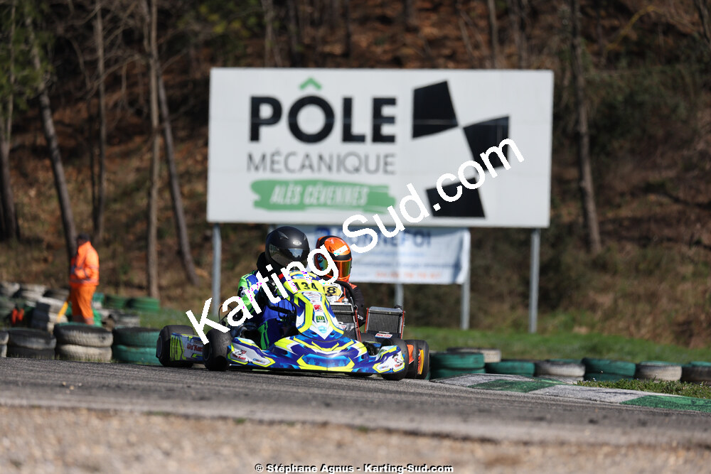 1 & 2/03/2025 : 1ère manche du Championnat du Sud au Pôle Mécanique Karting d’Alès (photos Stéphane Agnus) 2025 — karting
