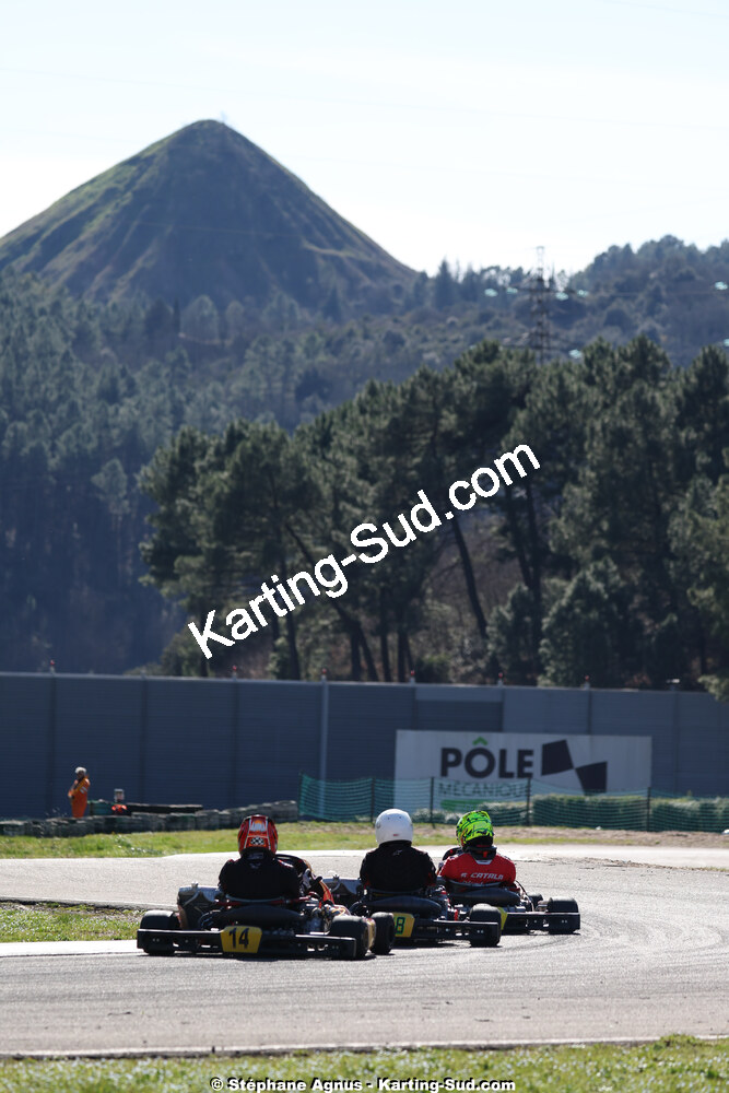 1 & 2/03/2025 : 1ère manche du Championnat du Sud au Pôle Mécanique Karting d’Alès (photos Stéphane Agnus) 2025 — karting