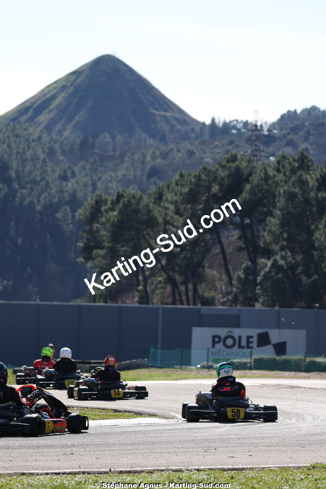 1 & 2/03/2025 : 1ère manche du Championnat du Sud au Pôle Mécanique Karting d’Alès (photos Stéphane Agnus) 2025 — karting