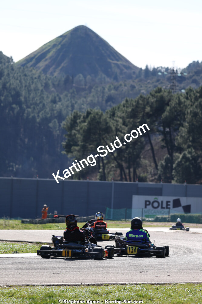 1 & 2/03/2025 : 1ère manche du Championnat du Sud au Pôle Mécanique Karting d’Alès (photos Stéphane Agnus) 2025 — karting