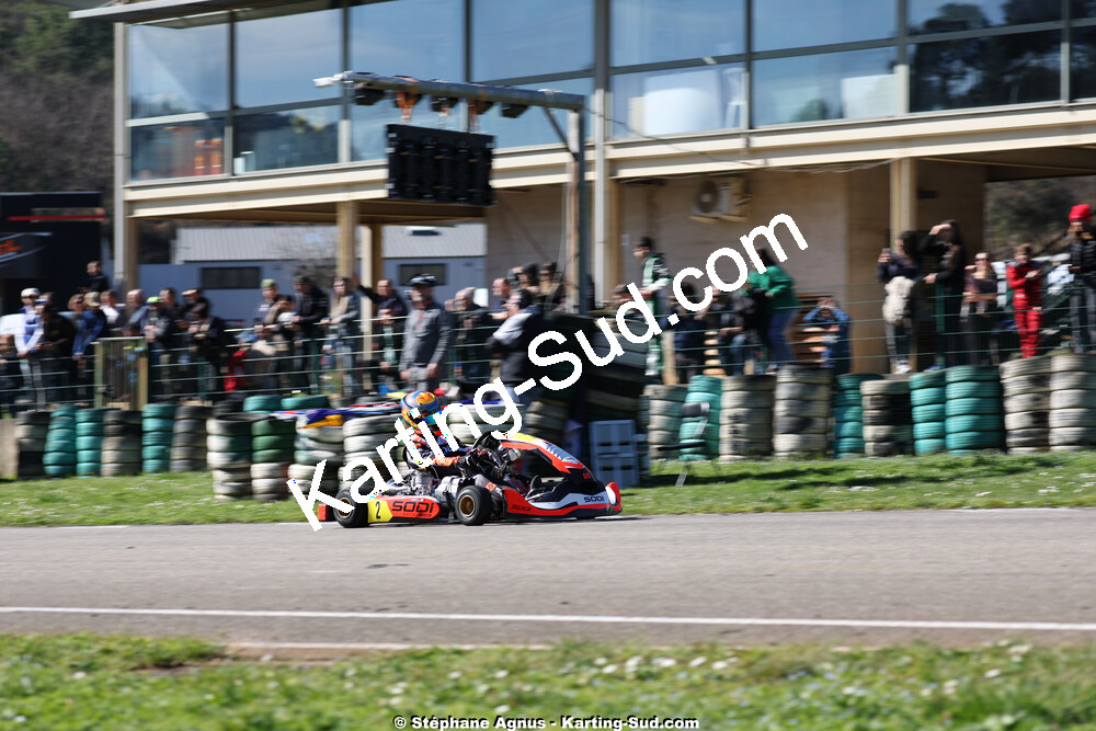 1 & 2/03/2025 : 1ère manche du Championnat du Sud au Pôle Mécanique Karting d’Alès (photos Stéphane Agnus) 2025 — karting